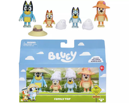 JUGUETE FAMILY BLUEY FAMILY TRIP