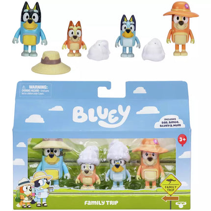 JUGUETE FAMILY BLUEY FAMILY TRIP
