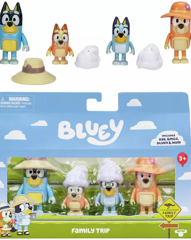 JUGUETE FAMILY BLUEY FAMILY TRIP