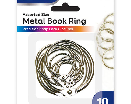 BOOK RING SURTIDO 10PACK