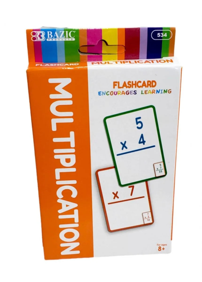 FLASH CARD MULTIPLICATION – ABC School Supply