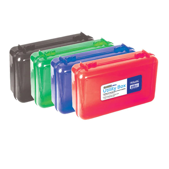 CARTUCHERA PLASTICA COLORES CLASSIC