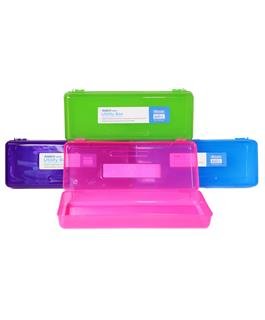 LAPICERA PLASTICA GLITTER 13.25X4.75