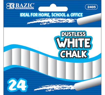 TIZA CAJA  BLANCO 24´S BAZIC