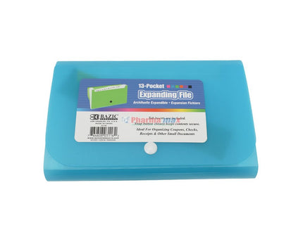 FOLDER EXPANDIBLE 13POCKETS 7"X4.5"