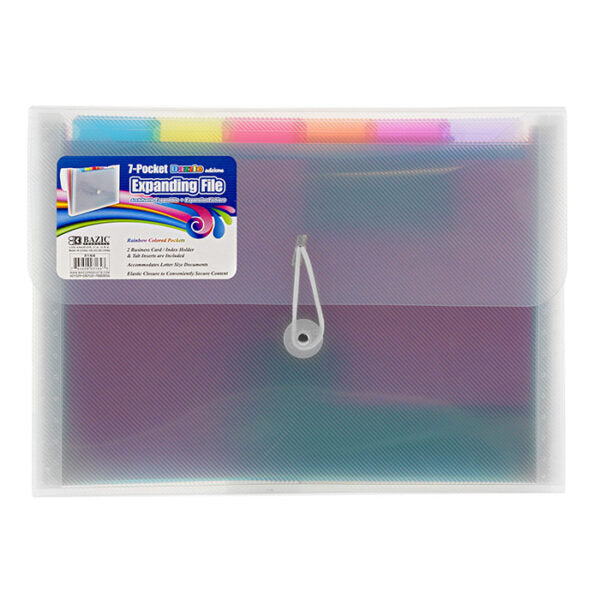 ARCHIVADOR EXPANDIBLE BAZIC 7 POCKETS