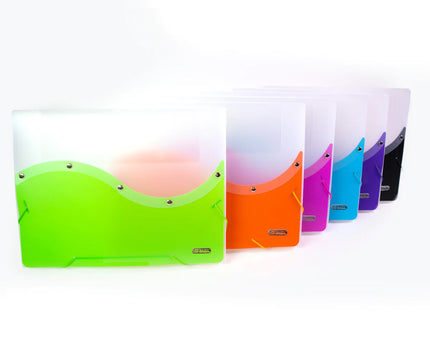 FOLDER PLASTICO BAZIC DOS COLORES