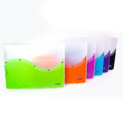 FOLDER PLASTICO BAZIC DOS COLORES