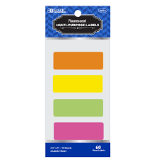 VIÑETAS MULTI PURPOSE LABELS FLUORESCENT