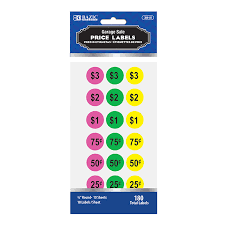 ETIQUETAS CIRCULAR P/PRECIO 180PC