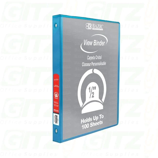 BINDER AZUL CYAN BAZIC 1/2 PULG