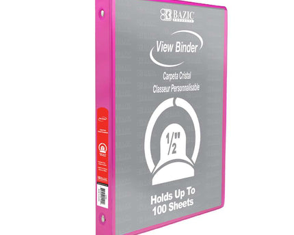 BINDER FUSCIA BAZIC 1/2PULG