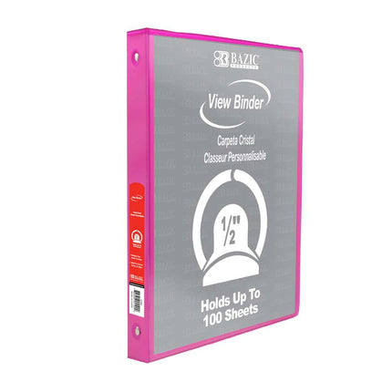 BINDER FUSCIA BAZIC 1/2PULG