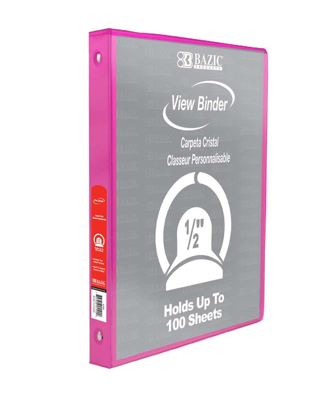 BINDER FUSCIA BAZIC 1/2PULG