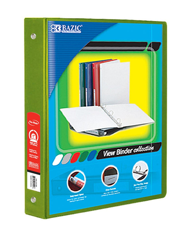 BINDER BAZIC VERDE LIMA 1PULG