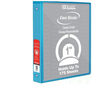 BINDER AZUL CELESTE BAZIC 1PULG