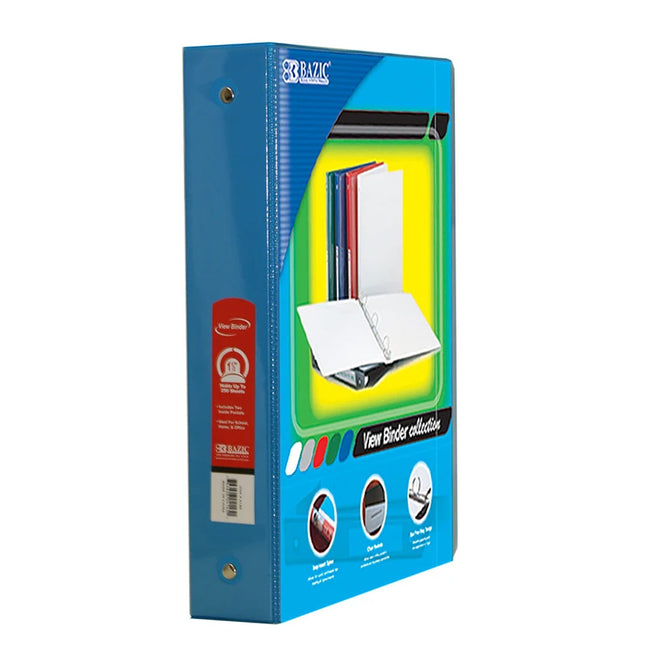BINDER AZUL CYAN BAZIC 1-1/2PULG
