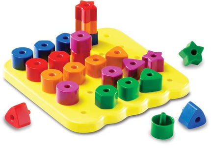 JUEGO STACKING SHAPES PEGBOARD