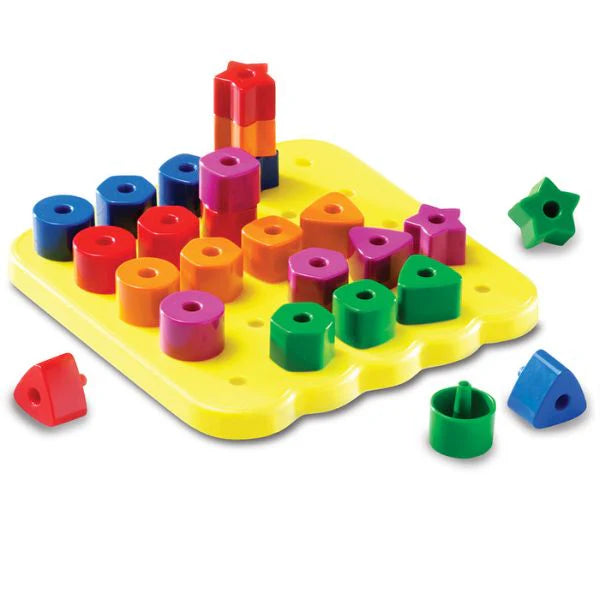 JUEGO STACKING SHAPES PEGBOARD
