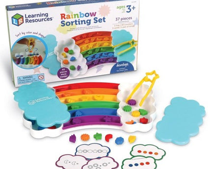 RAINBOW SORTING ACTIVITY SET
