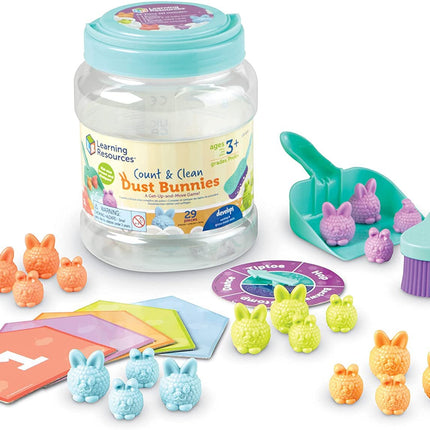 JUEGO COUNT & CLEAN DUST BUNNIES
