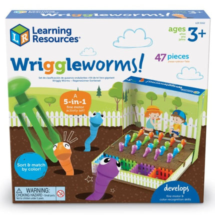 JUEGO WRIGGLEWORMS  FINE MOTOR ACTIVITY SET