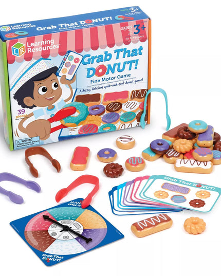 JUEGO GRAB THAT DONUT! FINE MOTOR