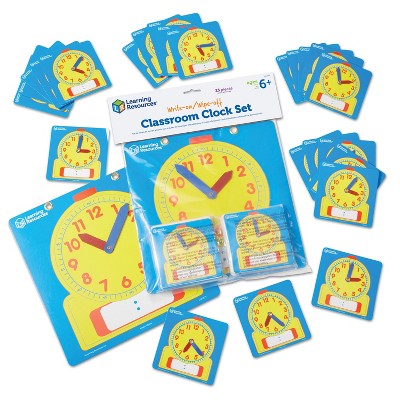 WRITE AND WIPE CLOCKS