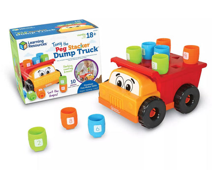 JUEGO TONY THE PEG STACKER DUMP TRUCK