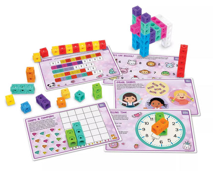 JUEGO MATHLINK CUBES KINDERGARTEN MATH ACTIVITY SET MATHATICS!