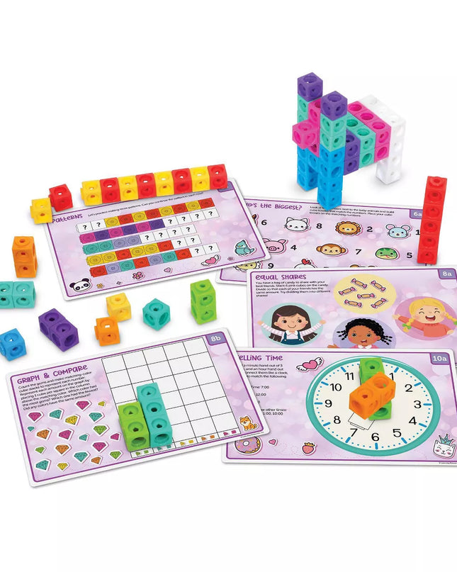 JUEGO MATHLINK CUBES KINDERGARTEN MATH ACTIVITY SET MATHATICS!