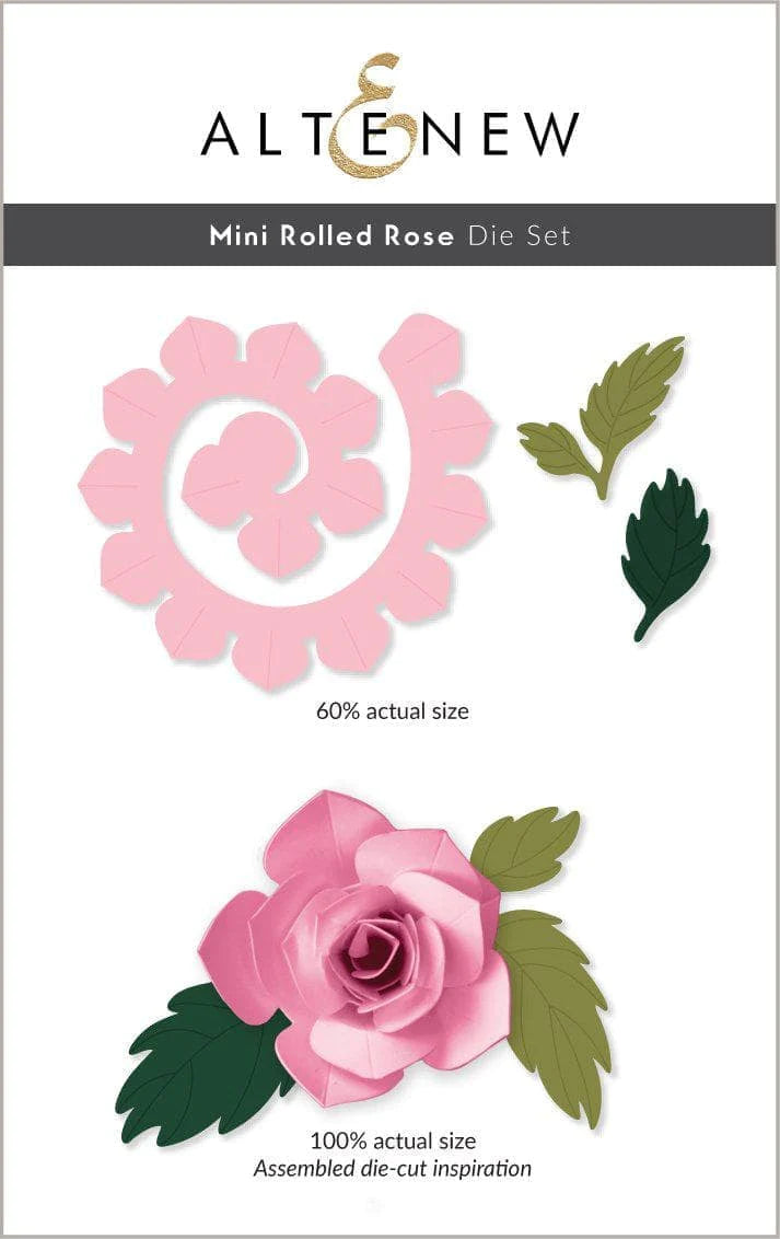 DIE MINI ROLLED ROSE - ALTENEW