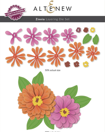 DIE LAYERING ZINNIA