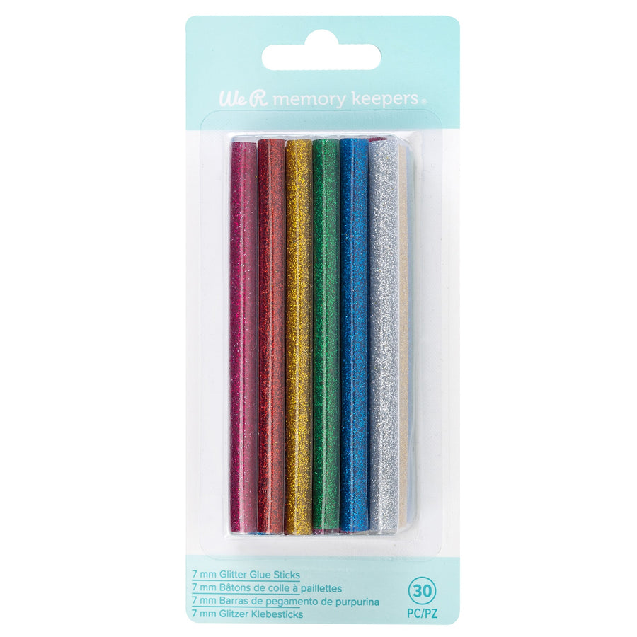BARRAS DE SILICON GLITTER 30PZ
