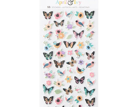 STICKER PUFFY ICONS APRIL AND IVY