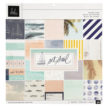 CARTULINA P/ SCRAPBOOK 12X12 SET SAIL