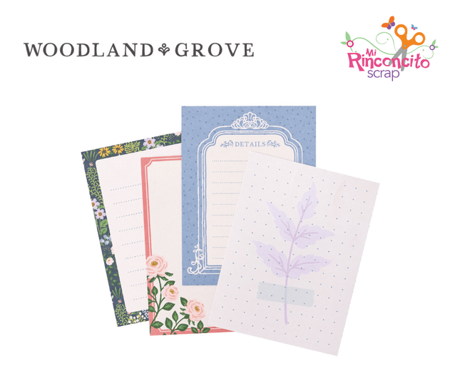 CARD PAD JOURNALING GOLD FOIL 40HJS