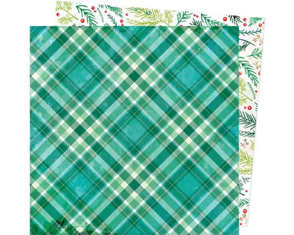 PAPEL P/SCRAPBOOK CHRISTMAS JAMMIES DOBLE 12X12