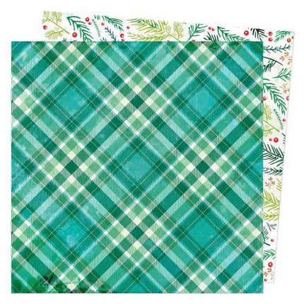 PAPEL P/SCRAPBOOK CHRISTMAS JAMMIES DOBLE 12X12