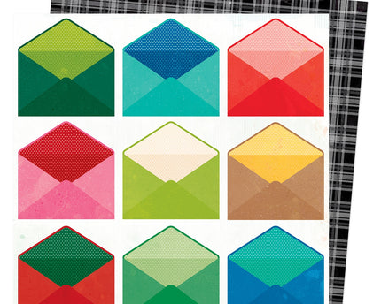 PAPEL P/SCRAPBOOK GREETINGS DOBLE 12X12