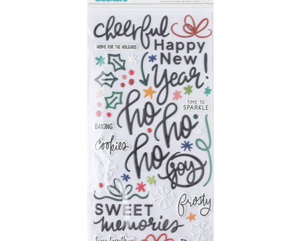 STICKERS PUFFY TITLES 155PC