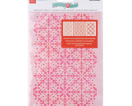 PEPPERMINT KISSES STENCIL SET