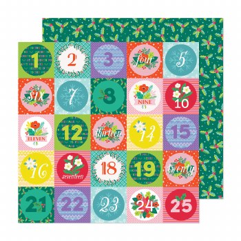 PAPEL P/SCRAPBOOK WISHES DOBLE 12X12