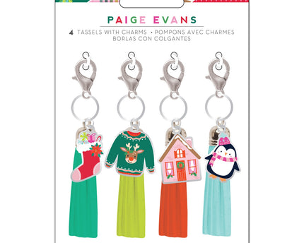 EMBELLISHMENT SUGARPLUM WISHES TASSEL CHARMS