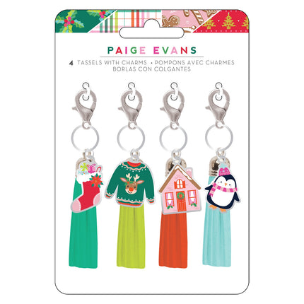 EMBELLISHMENT SUGARPLUM WISHES TASSEL CHARMS