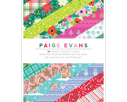 PAPER PAD SUGARPLUM WISHES 6"X8"