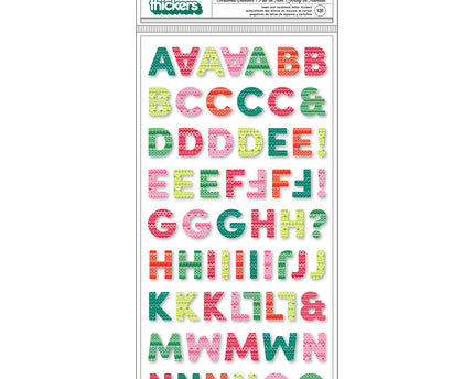 STICKERS CHIPBOARD ALPHA