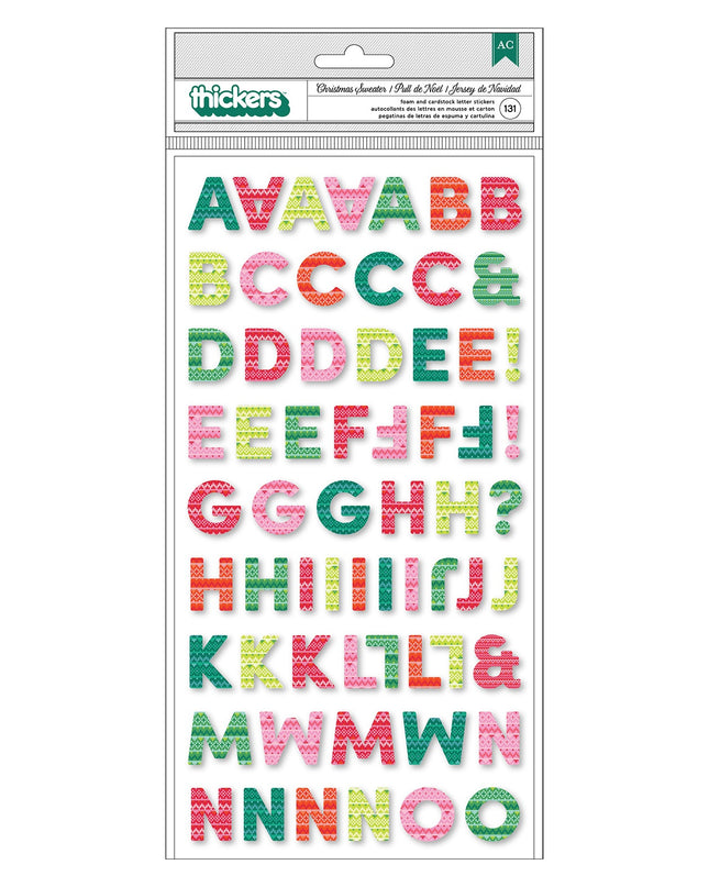 STICKERS CHIPBOARD ALPHA