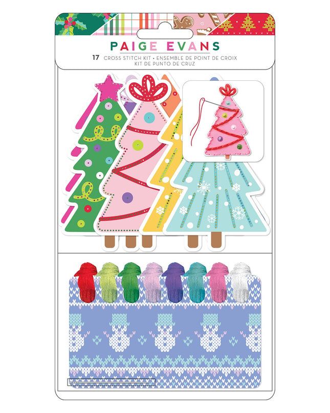 EMBELLISHMENT SUGARPLUM WISHES EMBROIDERY CROSS STITCH KIT