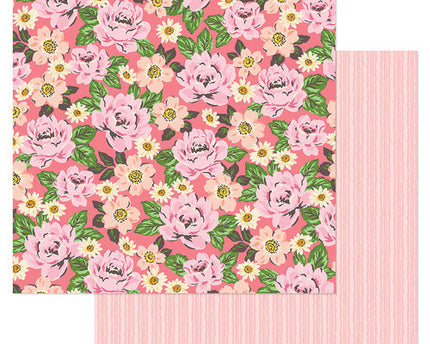 PAPEL P/SCRAPBOOK PRETTY THINGS DOBLE 12X12
